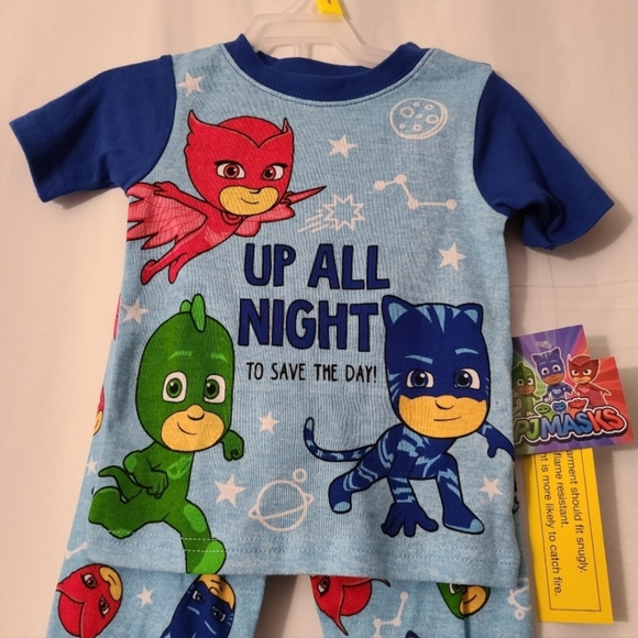 🆕️ PJ Masks pajamas NWT 100% Cotton in size 3T - Picture 3 of 5
